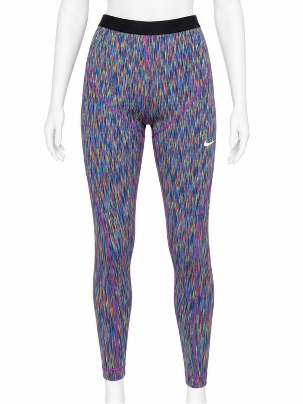 Nike Pro Hyperwarm Multicolor Compression Leggings Women’s Small
